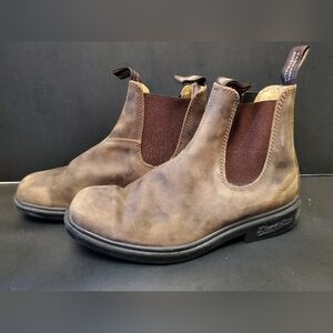 Blundstone Brown Leather Chelsea Boots